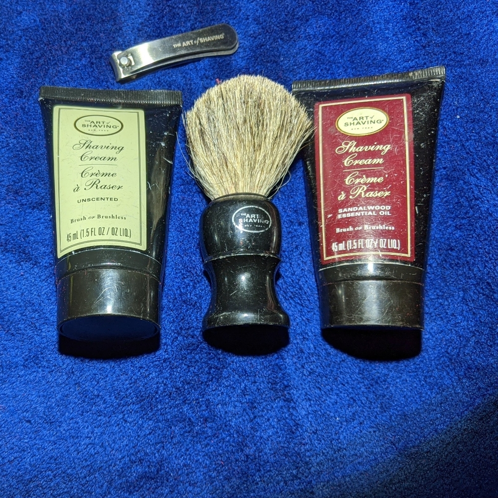 4 pc Art of Shaving kit